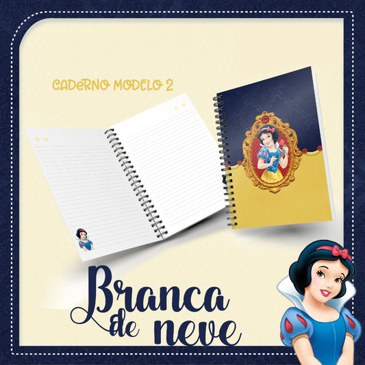 Caderno Branca de Neve