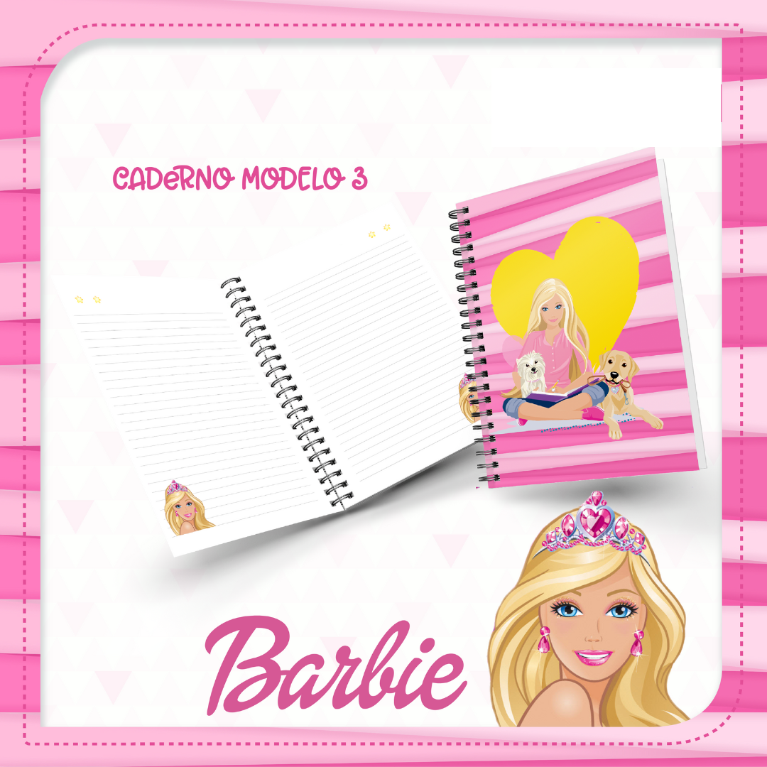 Caderno Barbie