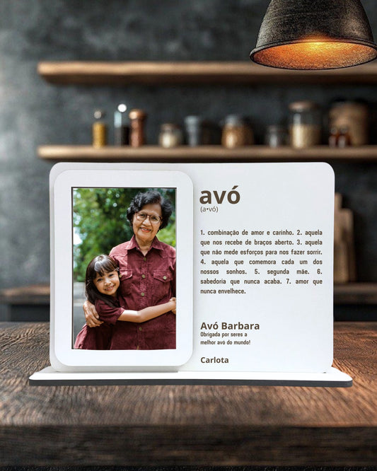 Moldura com definição Avó/Avô/Avós