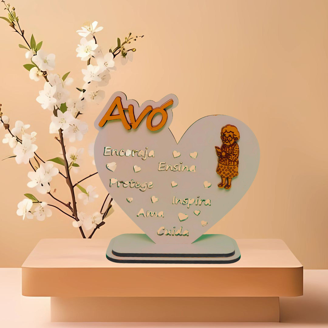 Troféu Melhor Avó Coração