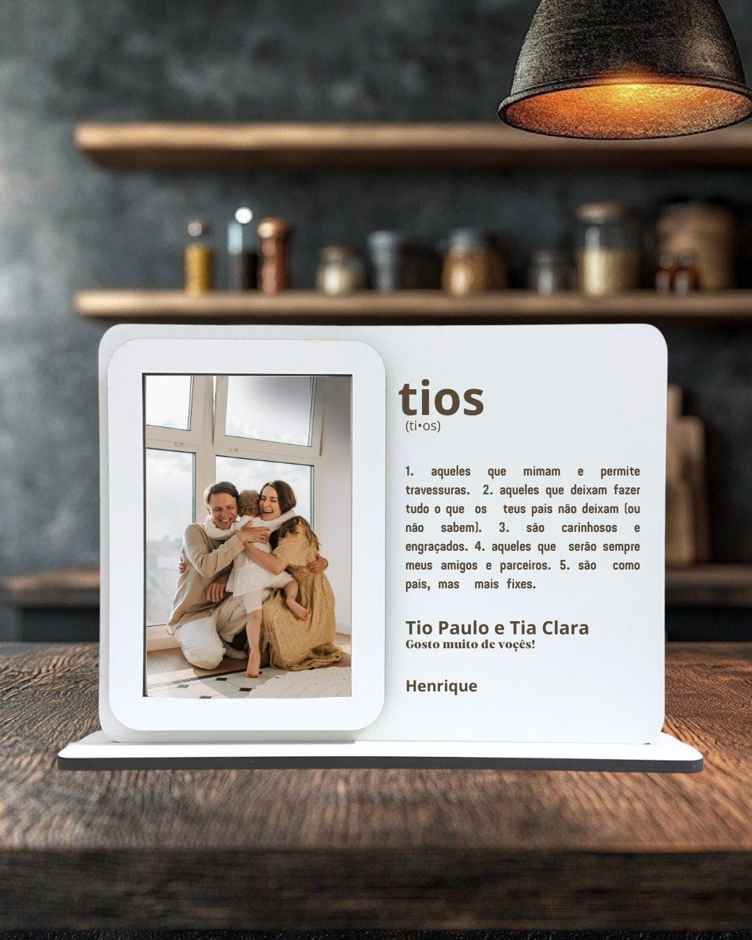 Moldura com definição Tia/Tio/Tios