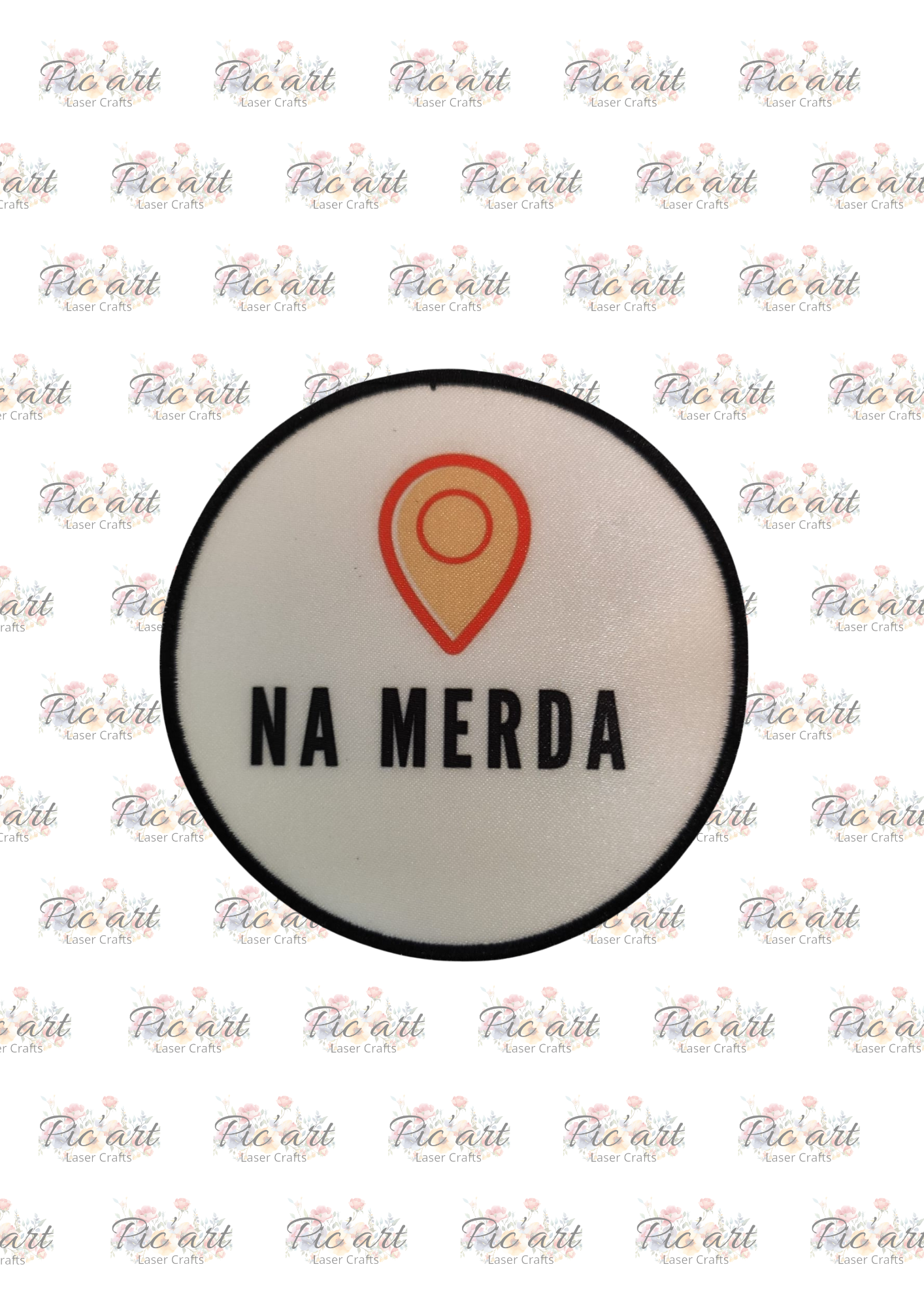 Emblema "Na Merda"