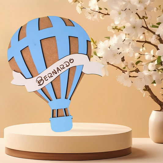 Balão de Ar Quente com Nome