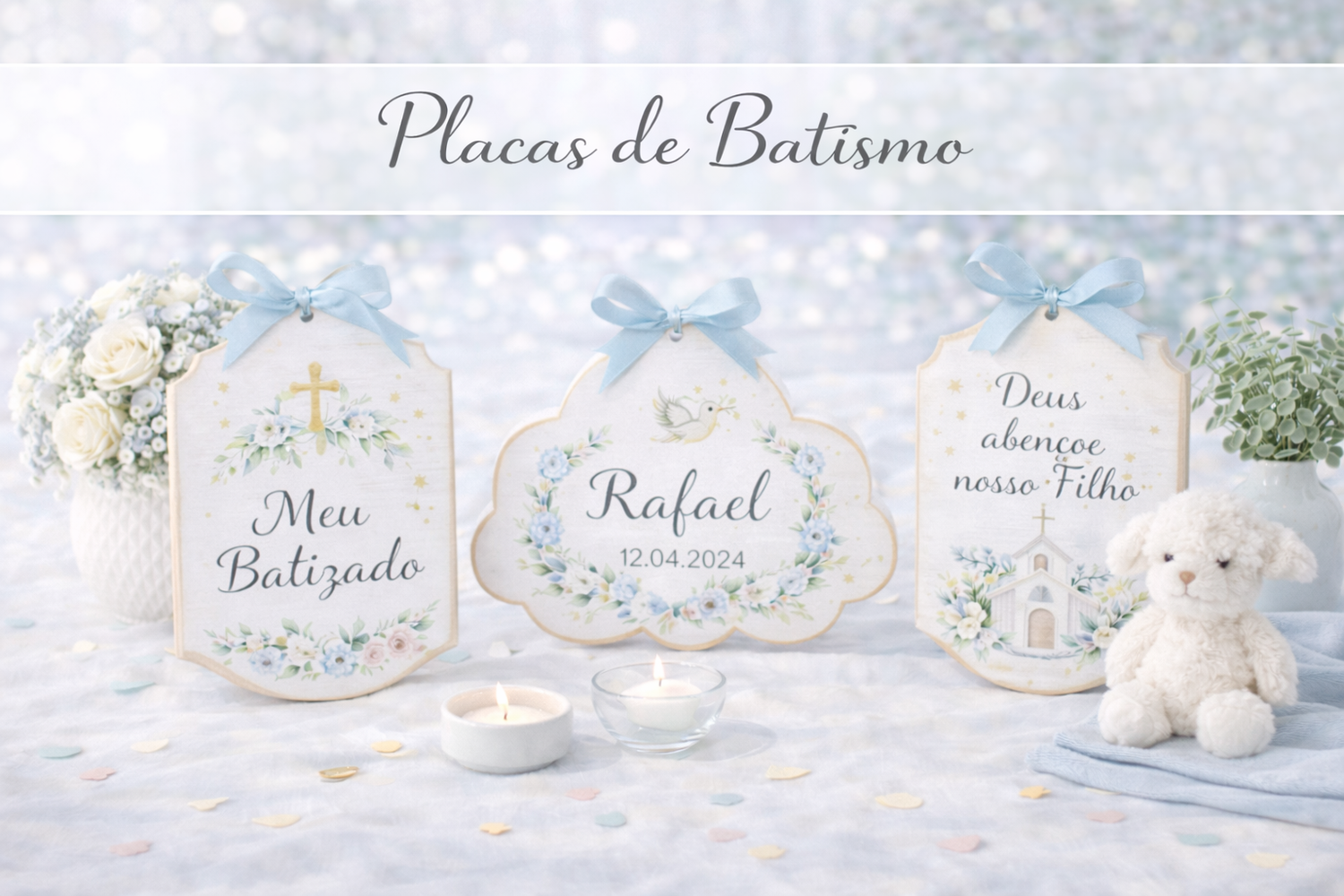 Placas de batismo