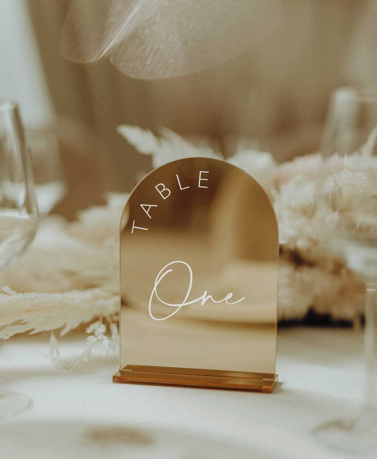 Marcadores de Mesa Casamento