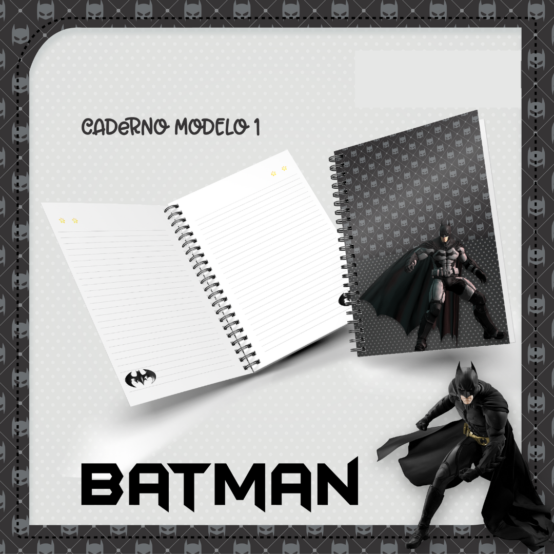 Caderno Batman