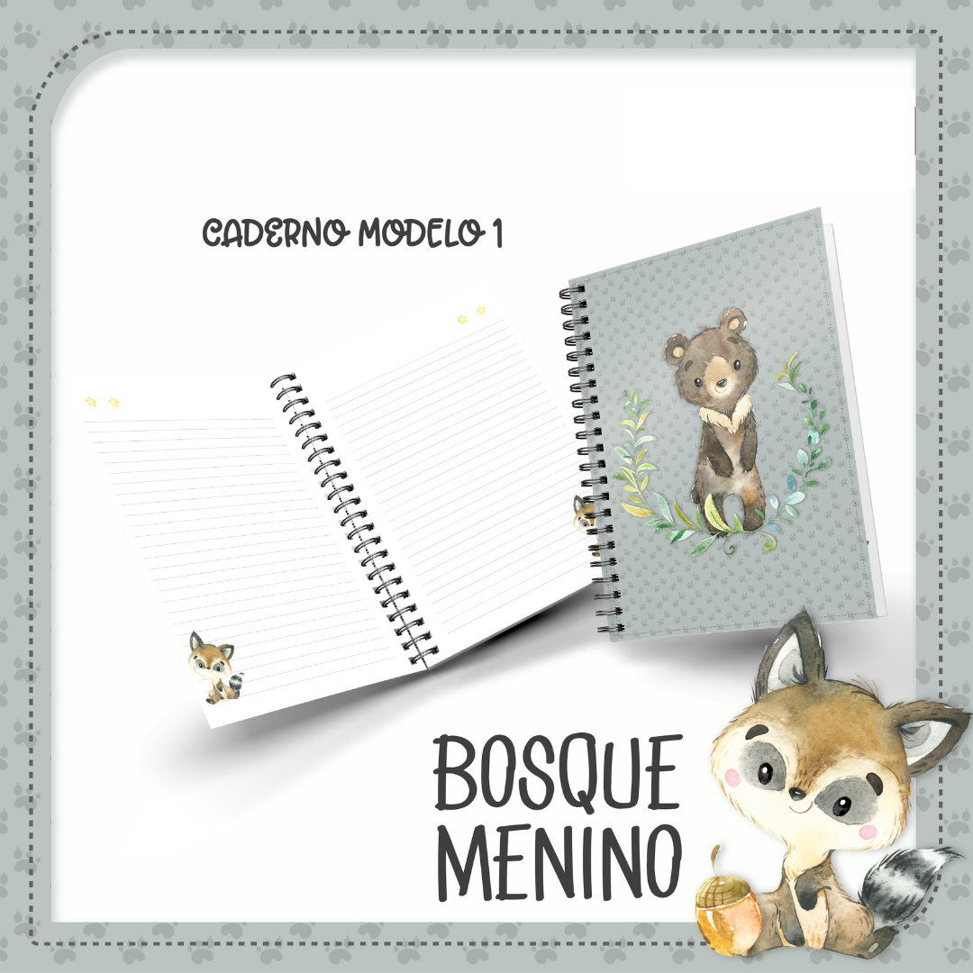 Caderno Bosque Menino