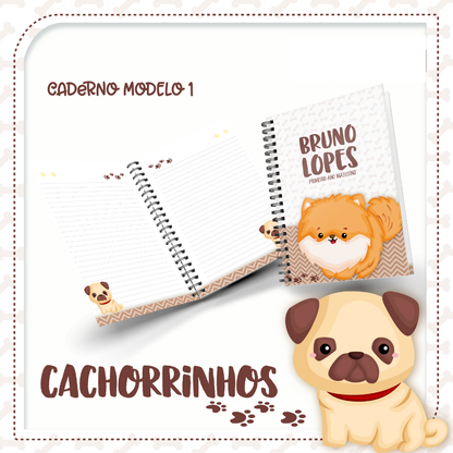 Caderno Cachorrinhos