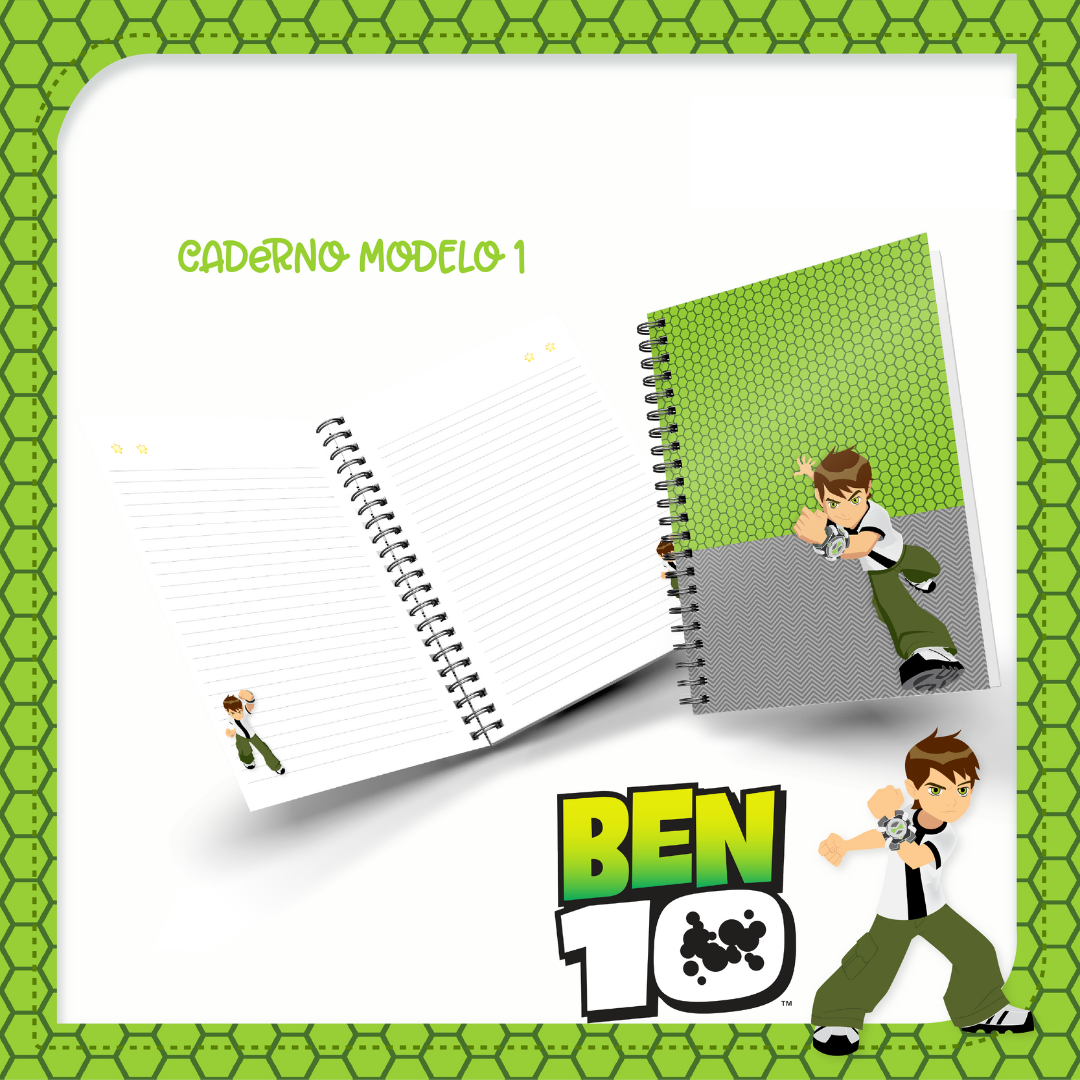 Caderno Ben 10