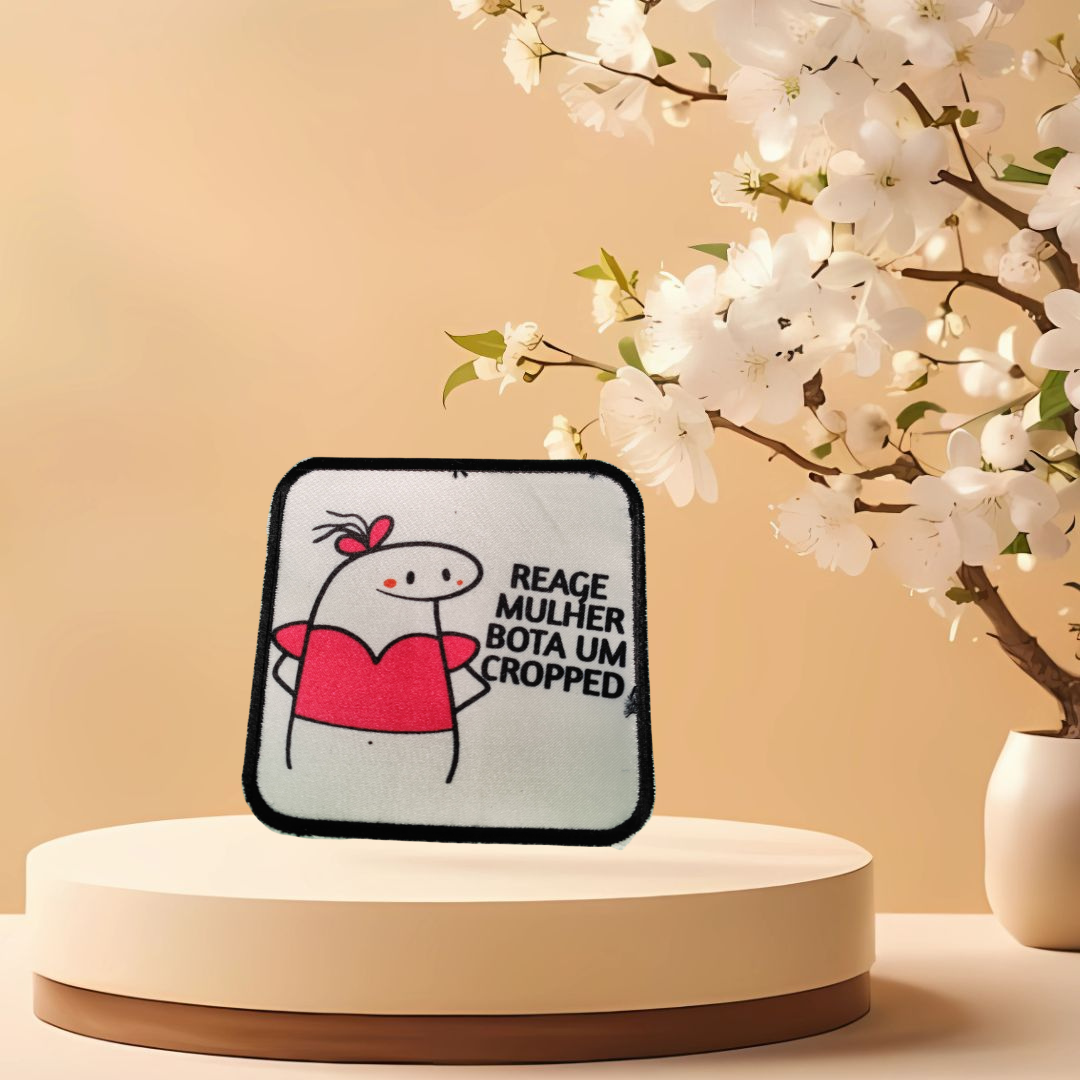 Patch Quadrado 5,5 x 5,5 ou 7,5 x 7,5 cm