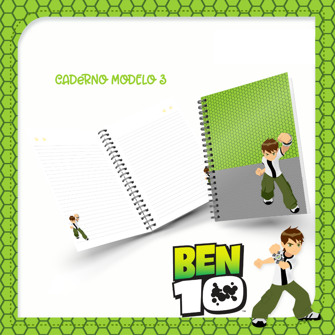 Caderno Ben 10