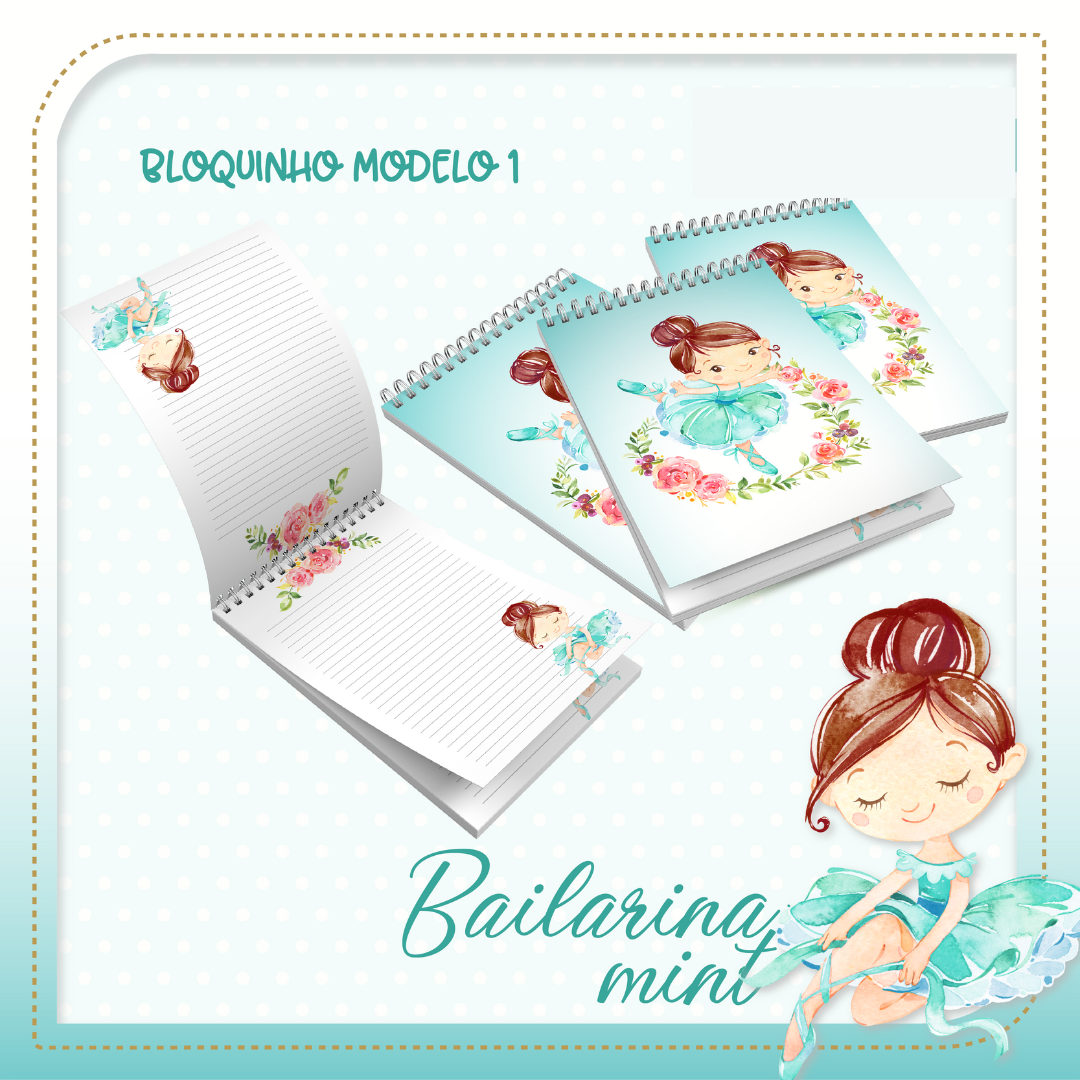 Bloco Bailarina Mint