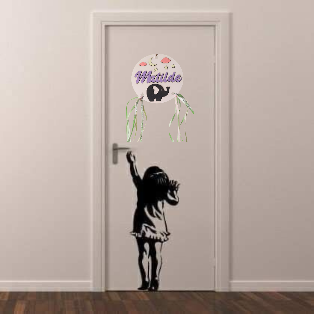 Caça-Sonhos Elefante com Nome