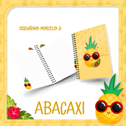 Caderno Abacaxi