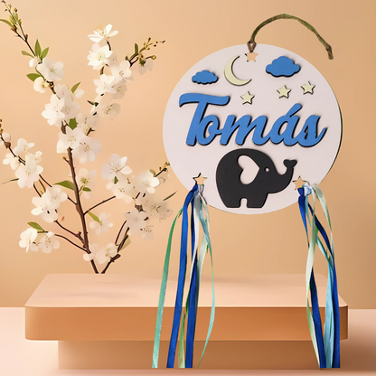 Caça-Sonhos Elefante com Nome