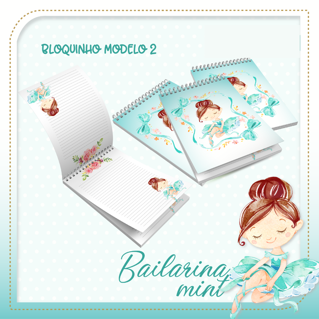 Bloco Bailarina Mint