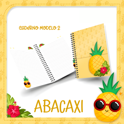 Caderno Abacaxi