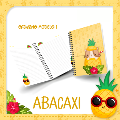 Caderno Abacaxi