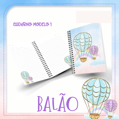Caderno Balão