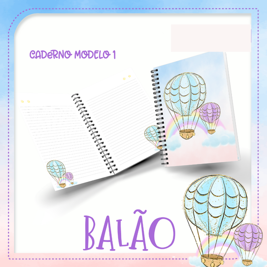 Caderno Balão