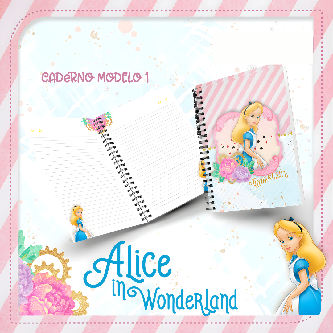 Caderno Alice