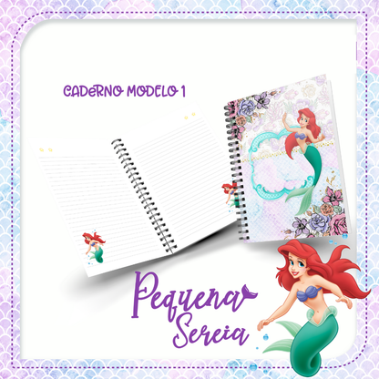Caderno Pequena Sereia