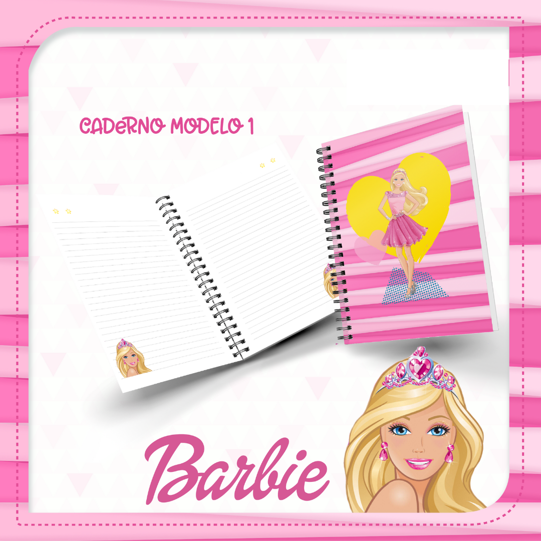 Caderno Barbie