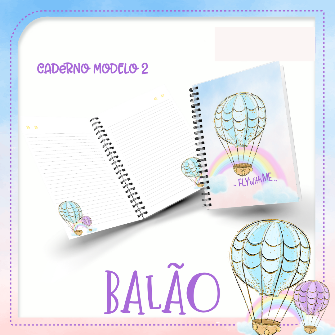Caderno Balão