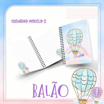 Caderno Balão