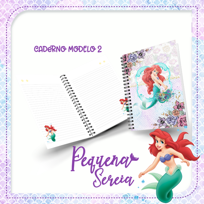 Caderno Pequena Sereia