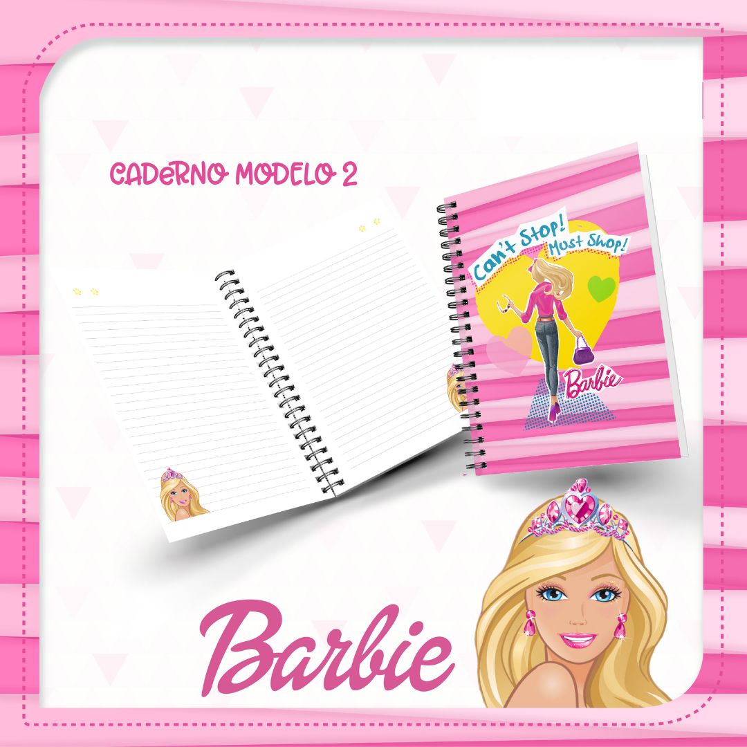 Caderno Barbie