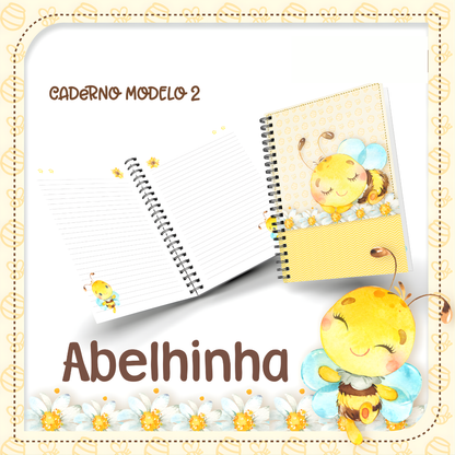Caderno Abelhinha
