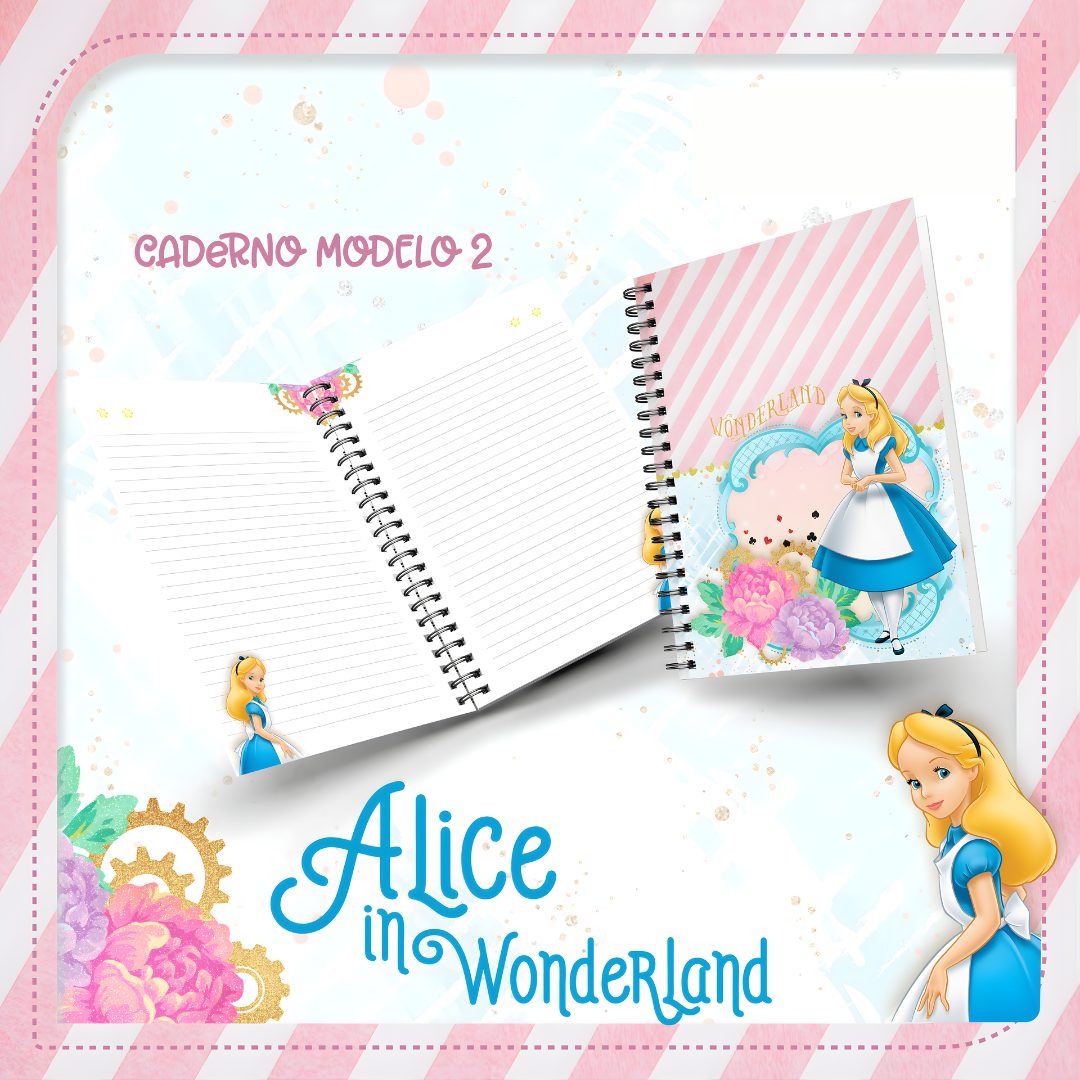 Caderno Alice