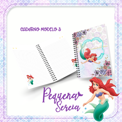Caderno Pequena Sereia