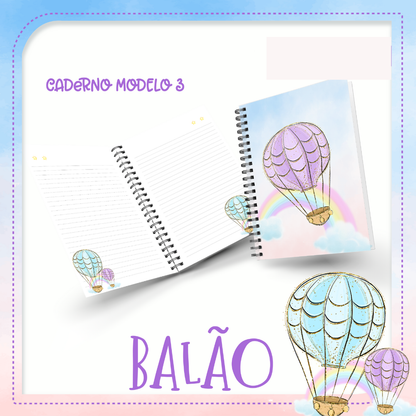 Caderno Balão