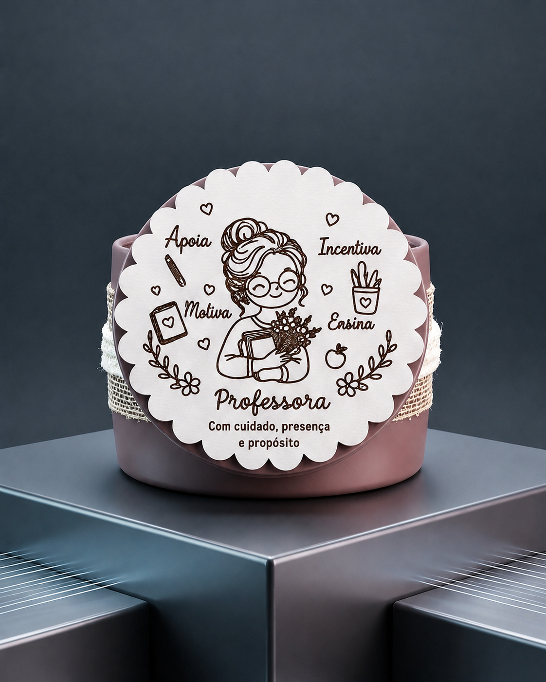 Vela para Professora