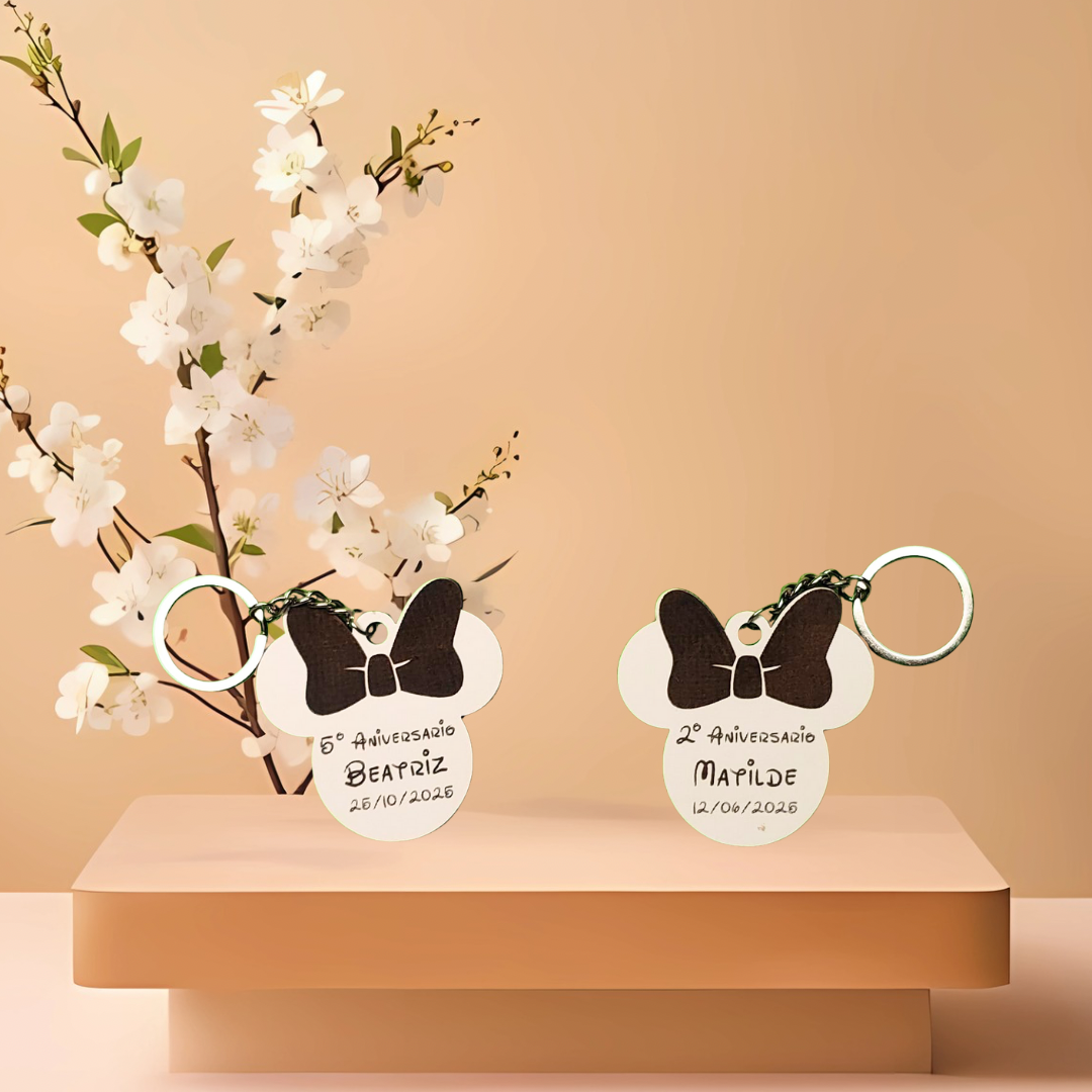 Porta-Chaves Minnie Personalizado