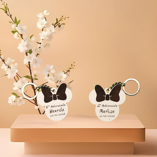 Porta-Chaves Minnie Personalizado