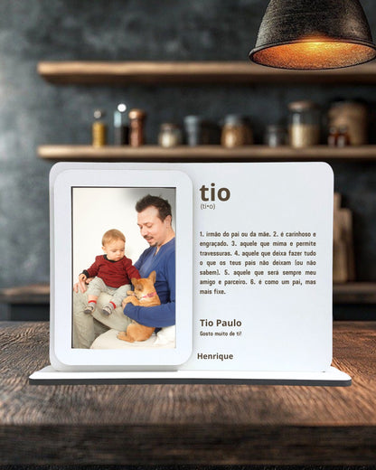 Moldura com definição Tia/Tio/Tios