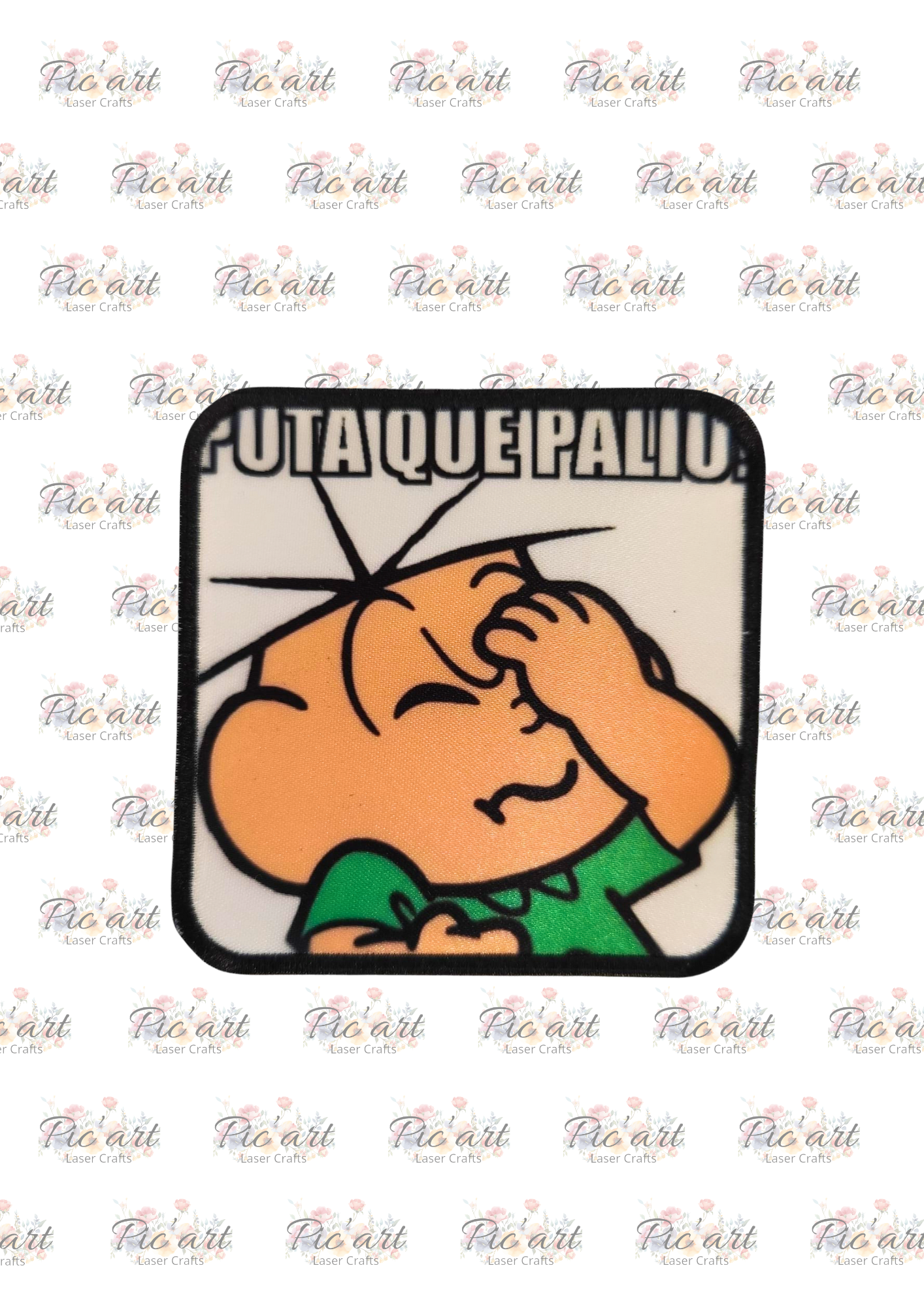 Emblema "Puta que Paliu"