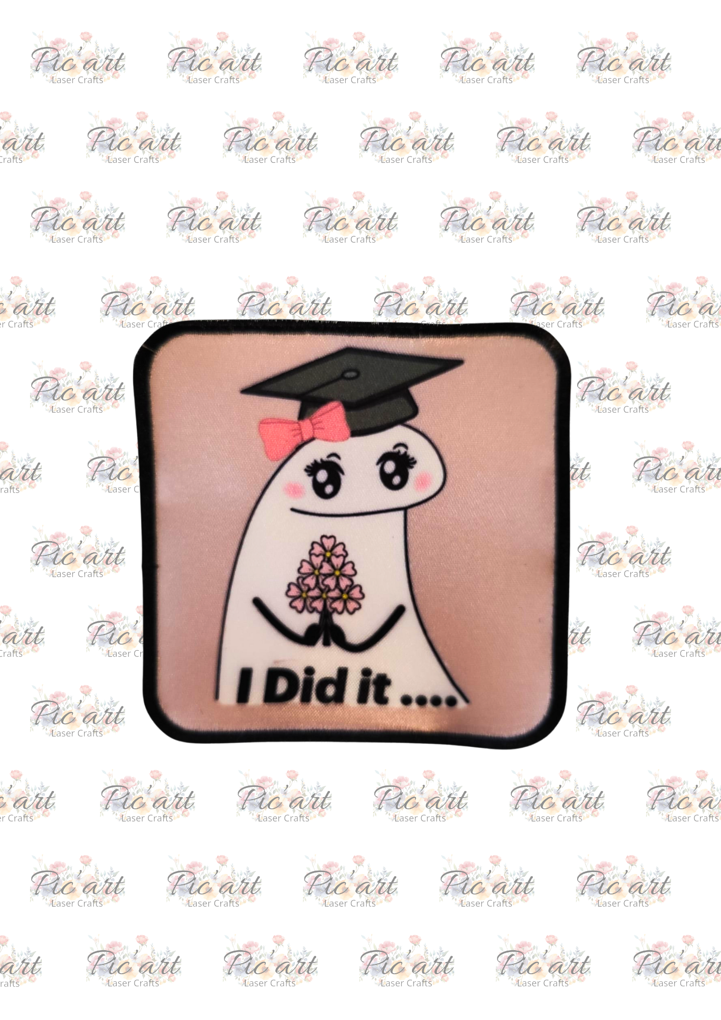 Emblema "I did it"